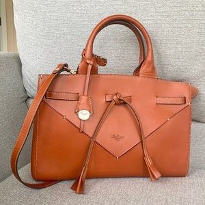 Boldrini Selleria Veg tanned leather Satchel